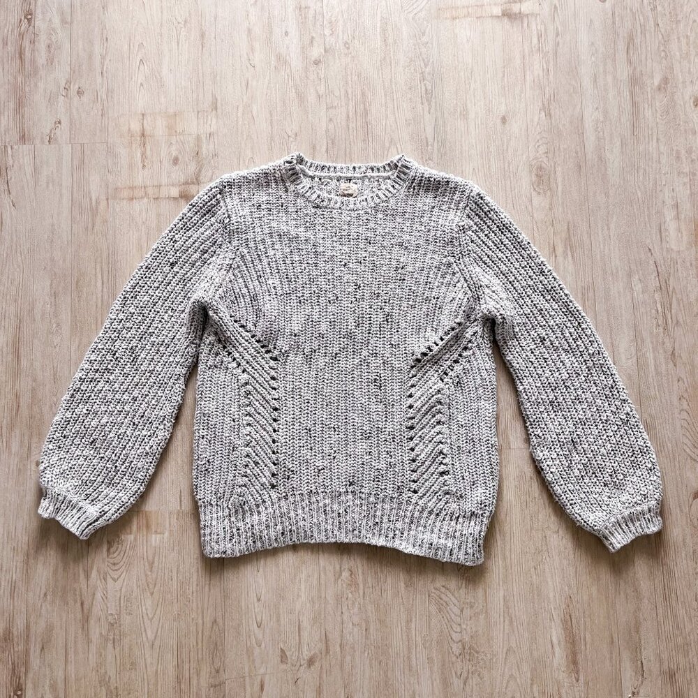 O'Neill Crewneck Sailaway Knit Pullover Sweater / Oatmeal